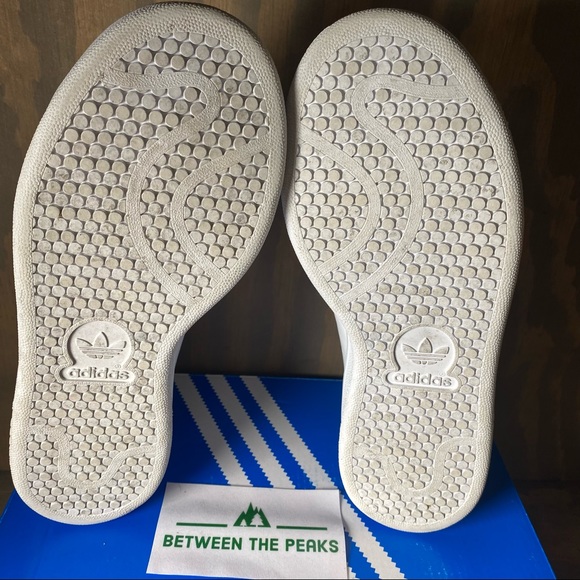 Adidas Stan Smith J White Sneakers 3.5 - Picture 10 of 13